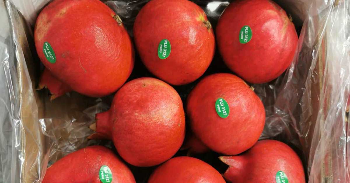 Pomegranates from Perú